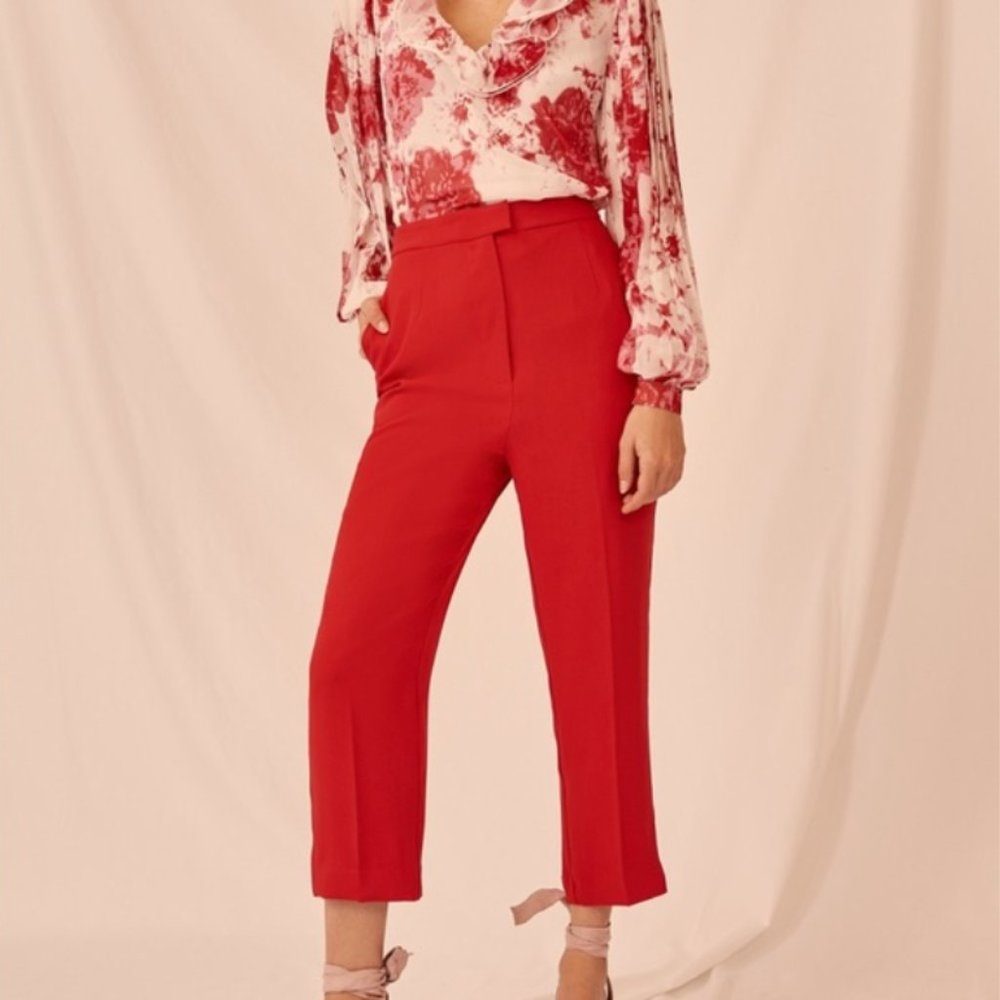 Keepsake the Label Adored Pant in Red